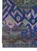 manchaha blue wool and bamboo silk hand knotted Rug - Corner manchaha blue wool and bamboo silk hand knotted Rug - Corner