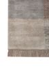 manchaha blue wool and bamboo silk hand knotted Rug - Corner manchaha blue wool and bamboo silk hand knotted Rug - Corner