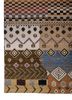 manchaha grey and black wool and bamboo silk hand knotted Rug - Corner manchaha grey and black wool and bamboo silk hand knotted Rug - Corner