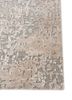 uvenuti grey and black wool and bamboo silk hand knotted Rug - Corner