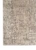 entropy grey and black wool and bamboo silk hand knotted Rug - Corner entropy grey and black wool and bamboo silk hand knotted Rug - Corner