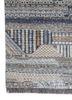 manchaha blue wool and silk hand knotted Rug - Corner manchaha blue wool and silk hand knotted Rug - Corner