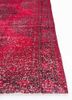 lacuna red and orange wool hand knotted Rug - Corner