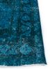 lacuna blue wool hand knotted Rug - Corner lacuna blue wool hand knotted Rug - Corner