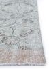 vintage grey and black wool hand knotted Rug - Corner vintage grey and black wool hand knotted Rug - Corner