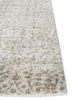 vintage beige and brown wool hand knotted Rug - Corner vintage beige and brown wool hand knotted Rug - Corner