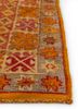 nuray red and orange wool hand knotted Rug - Corner