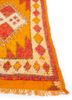 nuray red and orange wool hand knotted Rug - Corner nuray red and orange wool hand knotted Rug - Corner