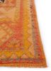 kiaan red and orange wool hand knotted Rug - Corner kiaan red and orange wool hand knotted Rug - Corner