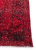 lacuna red and orange wool hand knotted Rug - Corner lacuna red and orange wool hand knotted Rug - Corner