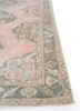 vintage pink and purple wool hand knotted Rug - Corner vintage pink and purple wool hand knotted Rug - Corner