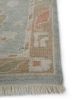 cyanna blue wool hand knotted Rug - Corner cyanna blue wool hand knotted Rug - Corner