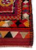 nuray red and orange wool hand knotted Rug - Corner nuray red and orange wool hand knotted Rug - Corner