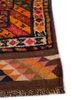 nuray red and orange wool hand knotted Rug - Corner nuray red and orange wool hand knotted Rug - Corner