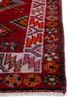 nuray red and orange wool hand knotted Rug - Corner nuray red and orange wool hand knotted Rug - Corner