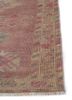 nuray pink and purple wool hand knotted Rug - Corner