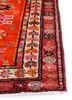 nuray red and orange wool hand knotted Rug - Corner nuray red and orange wool hand knotted Rug - Corner