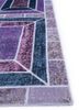 provenance pink and purple wool hand knotted Rug - Corner provenance pink and purple wool hand knotted Rug - Corner