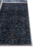 provenance grey and black wool hand knotted Rug - Corner provenance grey and black wool hand knotted Rug - Corner