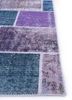 provenance pink and purple wool hand knotted Rug - Corner provenance pink and purple wool hand knotted Rug - Corner