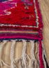nuray red and orange wool hand knotted Rug - Corner nuray red and orange wool hand knotted Rug - Corner