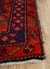 nuray blue wool hand knotted Rug - Corner nuray blue wool hand knotted Rug - Corner