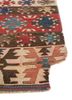 nayaab ivory wool flat weaves Rug - Corner nayaab ivory wool flat weaves Rug - Corner