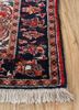 nuray red and orange wool hand knotted Rug - Corner nuray red and orange wool hand knotted Rug - Corner