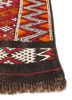 kiaan red and orange wool hand knotted Rug - Corner kiaan red and orange wool hand knotted Rug - Corner