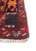 aalam red and orange wool hand knotted Rug - Corner aalam red and orange wool hand knotted Rug - Corner