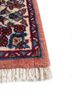 aalam blue wool hand knotted Rug - Corner aalam blue wool hand knotted Rug - Corner