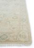 aalam green wool hand knotted Rug - Corner aalam green wool hand knotted Rug - Corner