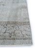 vintage grey and black wool hand knotted Rug - Corner vintage grey and black wool hand knotted Rug - Corner