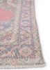 vintage pink and purple wool hand knotted Rug - Corner vintage pink and purple wool hand knotted Rug - Corner