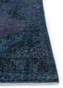 lacuna blue wool hand knotted Rug - Corner lacuna blue wool hand knotted Rug - Corner