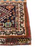 kiaan blue wool hand knotted Rug - Corner