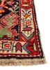 aalam blue wool hand knotted Rug - Corner aalam blue wool hand knotted Rug - Corner