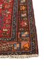 nuray red and orange wool hand knotted Rug - Corner nuray red and orange wool hand knotted Rug - Corner