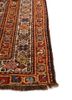 aalam blue wool hand knotted Rug - Corner aalam blue wool hand knotted Rug - Corner
