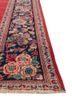 aalam pink and purple wool hand knotted Rug - Corner aalam pink and purple wool hand knotted Rug - Corner