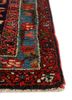 aalam blue wool hand knotted Rug - Corner aalam blue wool hand knotted Rug - Corner