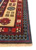 aalam blue wool hand knotted Rug - Corner aalam blue wool hand knotted Rug - Corner