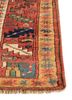 kiaan beige and brown wool hand knotted Rug - Corner