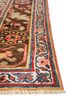aalam red and orange wool hand knotted Rug - Corner aalam red and orange wool hand knotted Rug - Corner