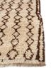 zuri ivory wool hand knotted Rug - Corner zuri ivory wool hand knotted Rug - Corner