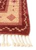 aalam beige and brown wool hand knotted Rug - Corner aalam beige and brown wool hand knotted Rug - Corner