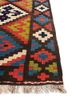 nayaab green wool flat weaves Rug - Corner nayaab green wool flat weaves Rug - Corner