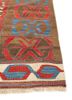 nayaab red and orange wool flat weaves Rug - Corner nayaab red and orange wool flat weaves Rug - Corner