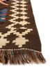 nayaab red and orange wool flat weaves Rug - Corner nayaab red and orange wool flat weaves Rug - Corner