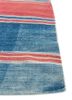 nayaab blue wool flat weaves Rug - Corner nayaab blue wool flat weaves Rug - Corner